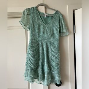 LEITH @ Nordstrom floral mini dress